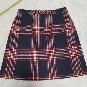 Mini plaid skirt size 4
